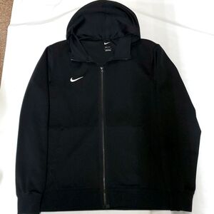 Mens nike full zip warm up jacket, dri-fit size large